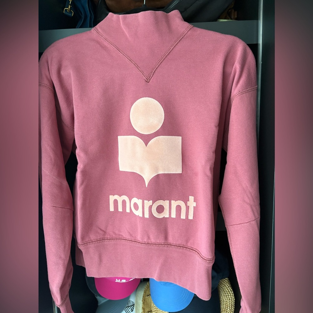 Isabel Marant Pink Cowl Neck Sweater